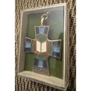 Terra Sancta Guild Lector/Reader Cross Pendant Catholic Religious‎ Necklace